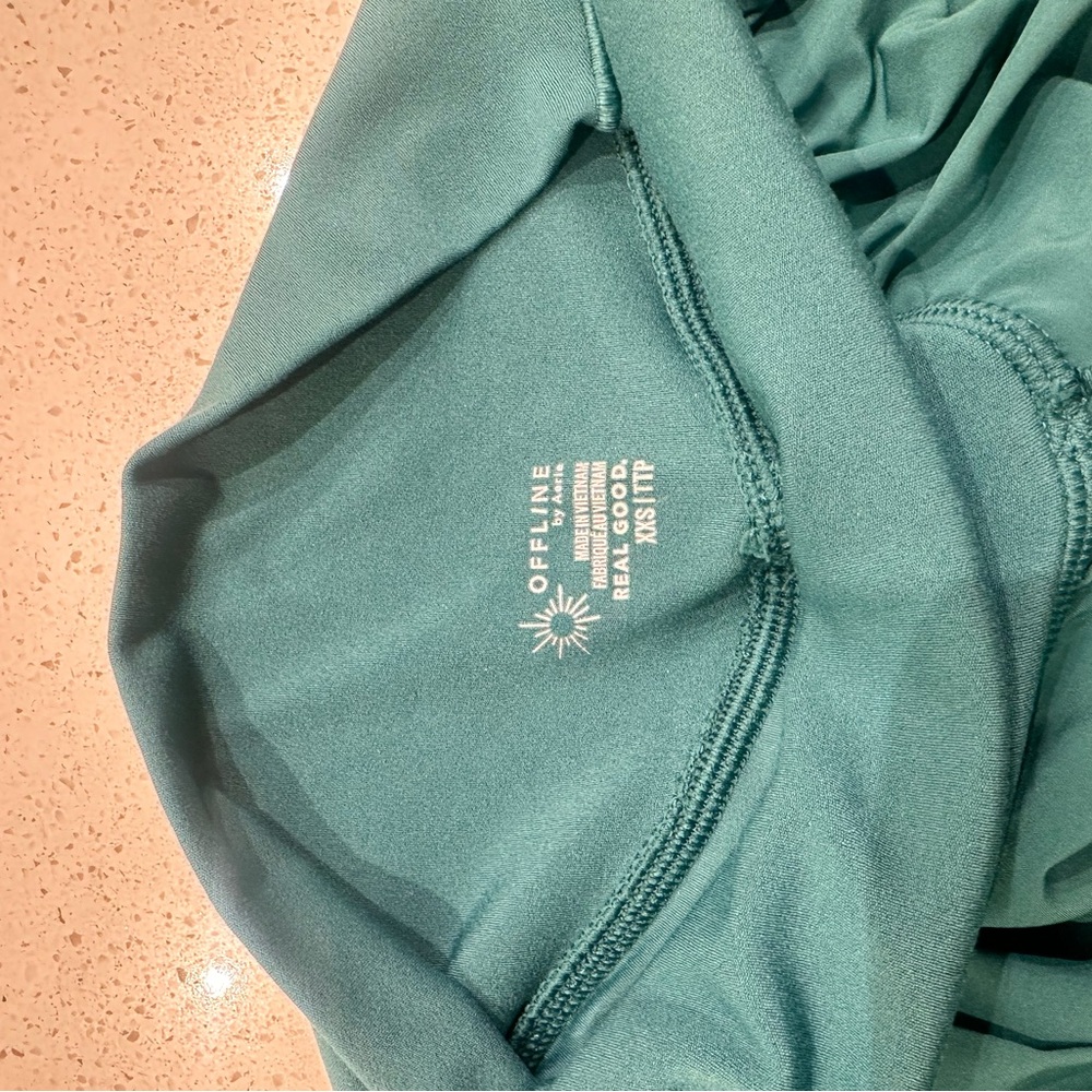 Offline Teal Pleated Skort - Picture 2 of 3